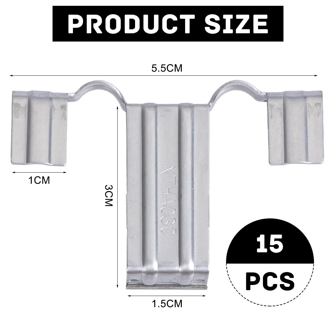 30 Pcs Water Drain Clip for Solar Module Mps01