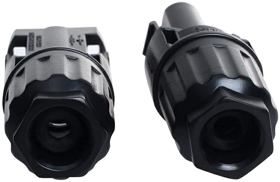 Solar Connector, 20/50/100 pcs Male Female Solar Module Connector Ip67 Waterproof, PV Connector Compatible with 2.5mm²-6mm² Solar Cable