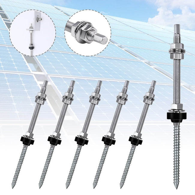 10 pcs stainless steel hanger bolt M10 x 200 mm M10 x 250 mm